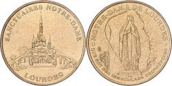 World Coins - France, Token, Lourdes - Sanctuaires Notre Dame, 2010, MDP,