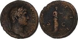 Ancient Coins - Hadrian, As, 126-127, Rome, Bronze,