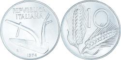 World Coins - Coin, Italy, 10 Lire, 1974, Rome, , Aluminum, KM:93