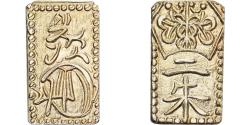 World Coins - Japan, Kōmei, 2 Shu, Man'en, 1860-1869, Edo, Electrum,