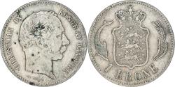 World Coins - Coin, Denmark, Christian IX, Krone, 1875, Copenhagen, , Silver