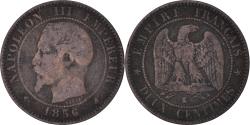 World Coins - Coin, France, Napoleon III, Napoléon III, 2 Centimes, 1856, Bordeaux