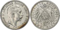 World Coins - German States, PRUSSIA, Wilhelm II, 2 Mark, 1904, Berlin, Silver,