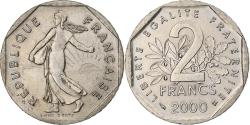 World Coins - France, 2 Francs, Semeuse, 2000, Paris, Nickel, , Gadoury:547