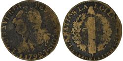 World Coins - Coin, France, 6 deniers françois, 6 Deniers, 1792, Limoges, , Bronze