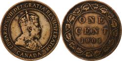 World Coins - Canada, Edward VII, Cent, 1904, Ottawa, Bronze, , KM:8