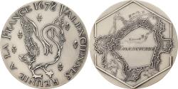 World Coins - France, Medal, Valenciennes Réunie à la France en 1678, , Silvered