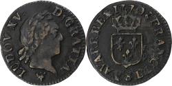 World Coins - France, Louis XV, Liard à la Vieille Tête, 1770, Reims, Copper,