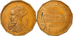 World Coins - Algeria, Advertising Token, L'africain Mouzalababaloued, , Brass