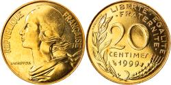 World Coins - Coin, France, Marianne, 20 Centimes, 1999, Paris, , Aluminum-Bronze