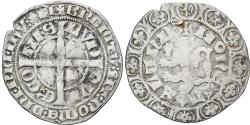 World Coins - Coin, France, Flanders, Louis II de Mâle, Gros, 1346-1384, , Silver