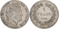 World Coins - France, Louis-Philippe, Franc, 1845, Lille, , Silver, KM:748.13