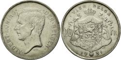World Coins - Coin, Belgium, 20 Francs, 20 Frank, 1931, , Nickel, KM:102
