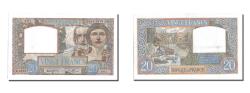 World Coins - Banknote, France, 20 Francs, 20 F 1939-1942 ''Science et Travail'', 1941