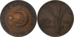 World Coins - Turkey, 10 Kurus, 1972, Bronze, , KM:891.2