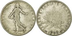 World Coins - Coin, France, Semeuse, Franc, 1903, , Silver, Gadoury:467