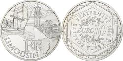 World Coins - France, 10 Euro, Limousin, 2011, Paris, , Silver, KM:1742
