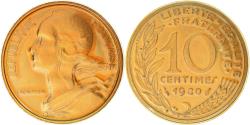 World Coins - Coin, France, Marianne, 10 Centimes, 1980, Paris, Lagriffoul,