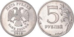 World Coins - Coin, Russia, 5 Roubles, 2010