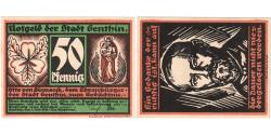 World Coins - Germany, Genthin, 50 Pfennig, 1921-07-01, UNC(63)