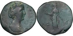 Ancient Coins - Diva Faustina I, Sestertius, 141, Rome, Bronze, , RIC:1124