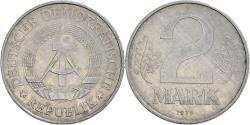 World Coins - Coin, GERMAN-DEMOCRATIC REPUBLIC, 2 Mark, 1975, Berlin, , Aluminum