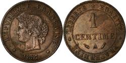 World Coins - Coin, France, Cérès, Centime, 1887, Paris, , Bronze, KM:826.1