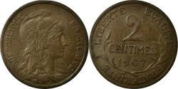 World Coins - Coin, France, Dupuis, 2 Centimes, 1907, Paris, , Bronze, KM:841