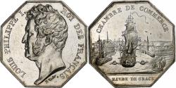 World Coins - France, Token, Louis-Philippe I, Chambre de commerce du Havre de Grâce, Silver