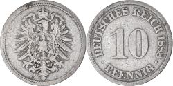 World Coins - Coin, Germany, 10 Pfennig, 1888