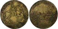 World Coins - Germany, Nuremberg token, Louis XIV, La Ville de Paris, 1705, Bronze,
