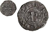 World Coins - Coin, France, Bourgogne, Hugues IV, Denarius, 1218-1272, Châlon,