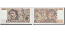 World Coins - France, 100 Francs, Delacroix, 1991, EF(40-45), Fayette:69bis.4c, KM:154f