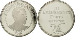 World Coins - France, Medal, Les événements forts de votre vie, Président Barack Obama