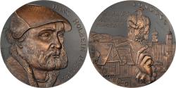 World Coins - France, Medal, Hans Holbein le Jeune, Bronze, Lesot,