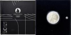 World Coins - France, 2 Euro, Olympic Games Paris 2024, Proof, 2021, Monnaie de Paris