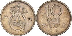 World Coins - Coin, Sweden, 10 Öre, 1971