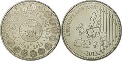 World Coins - France, Medal, L'Europe des XXVII, Veme République, 2013,