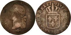 World Coins - Coin, France, Louis XVI, Sol ou sou, Sol, 1791, Lyon, , Copper
