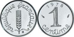 World Coins - Coin, France, Épi, Centime, 1978, Paris, série FDC, , Stainless