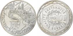 World Coins - France, 10 Euro,  Provence-Alpes-Cote d'Azur, 2011, Paris, Silver, , KM:17