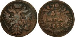 World Coins - Coin, Russia, Denga, 1/2 Kopek, 1738, , Copper, KM:188