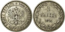 World Coins - Coin, Finland, Nicholas II, Markka, 1874, , Silver, KM:3.2