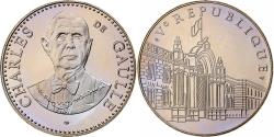 World Coins - France, Medal, Vème République, Charles De Gaulle, Copper-nickel,