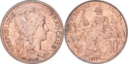World Coins - Coin, France, Dupuis, 10 Centimes, 1917, Paris, , Bronze, Gadoury:277