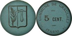 World Coins - Coin, France, Commune de Graulhet, Graulhet, 5 Centimes, , Cardboard