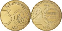 World Coins - France, Token, Touristic token, Jaunay-Clan - Futuroscope n° 23 - 30 ans, 2016