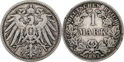 World Coins - GERMANY - EMPIRE, Wilhelm II, Mark, 1893, Berlin, Silver, , KM:14