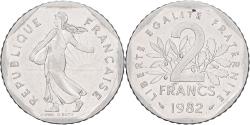 World Coins - France, 2 Francs, Semeuse, 1982, Nickel, , Gadoury:547, KM:942.1