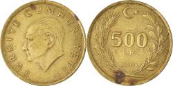 World Coins - Coin, Turkey, 500 Lira, 1991